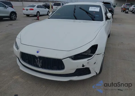 2017 Maserati Ghibli S Q4 z USA, uszkodzony, nr VIN ZAM57XSA0H1216416